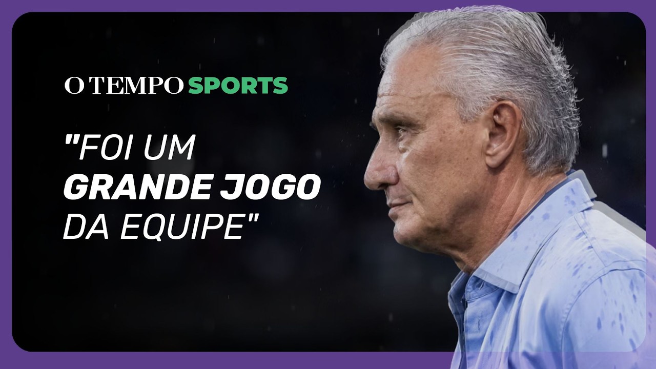 Tite elogia atuação do Cruzeiro, mas admite: “Resultado não reflete a supremacia”