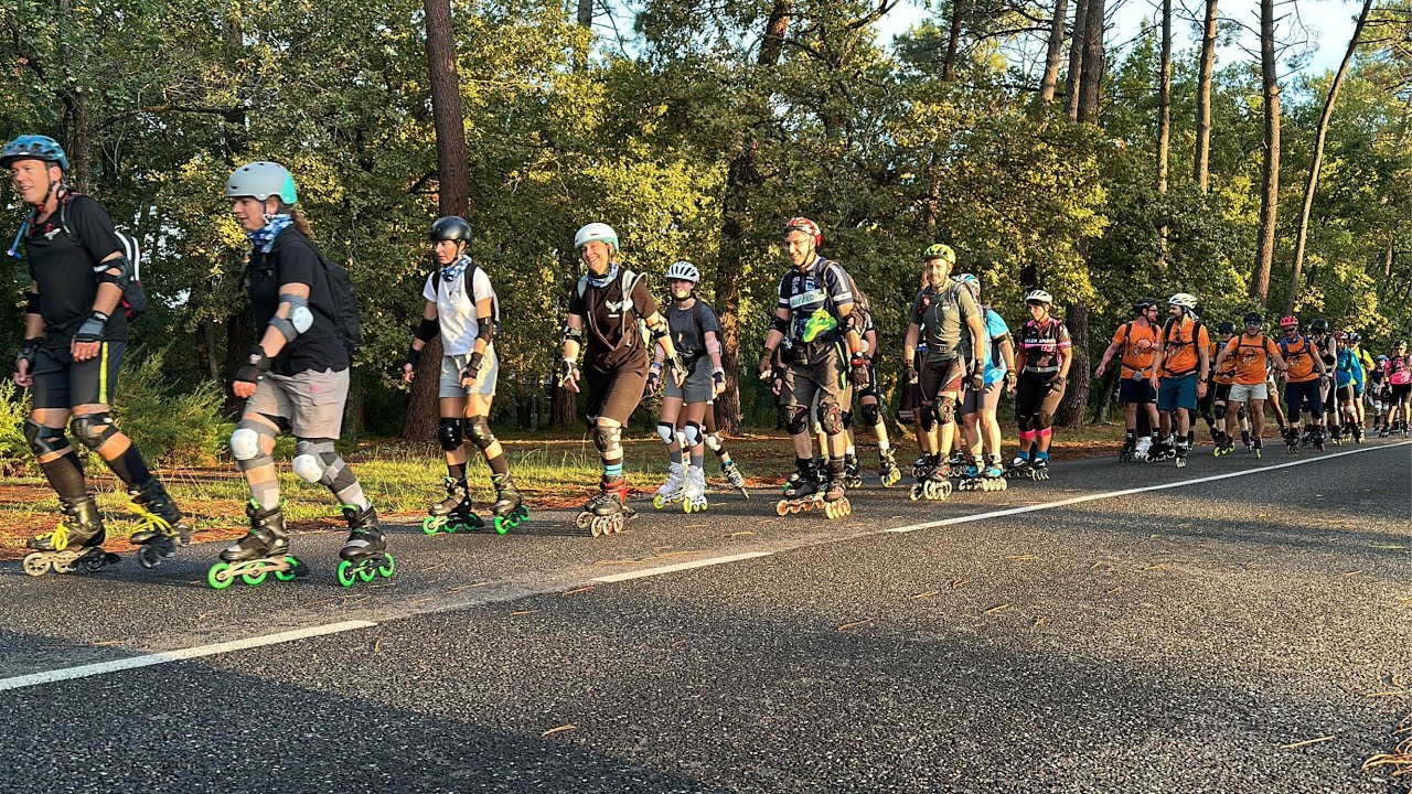 100 kilomètres à Roller autour du Bassin