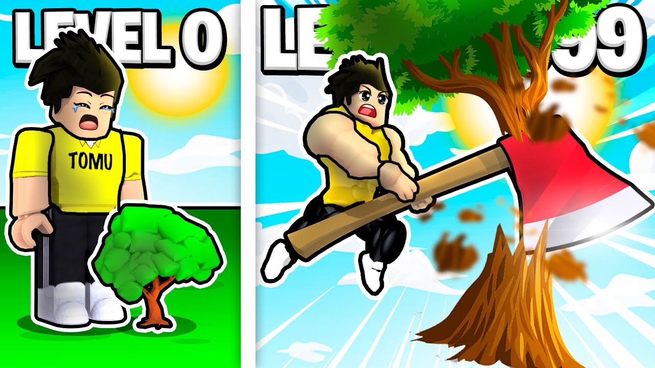 HUGGER *MAX LEVEL* TRÄD i TIMBER (roblox)