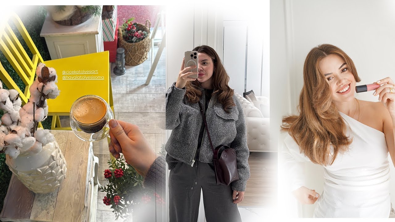 VLOGMAS 2 ; SA&Ccedil;LARIMI DYSONLA NASIL ŞEKİLLENDİRİYORUM , DOĞUM G&Uuml;N&Uuml; ,