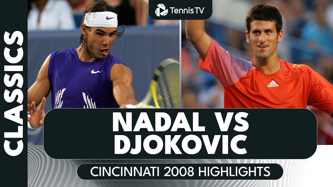 When Djokovic Ended Nadal's 32-Match Win Streak 🤯 | Cincinnati 2008 Highlights