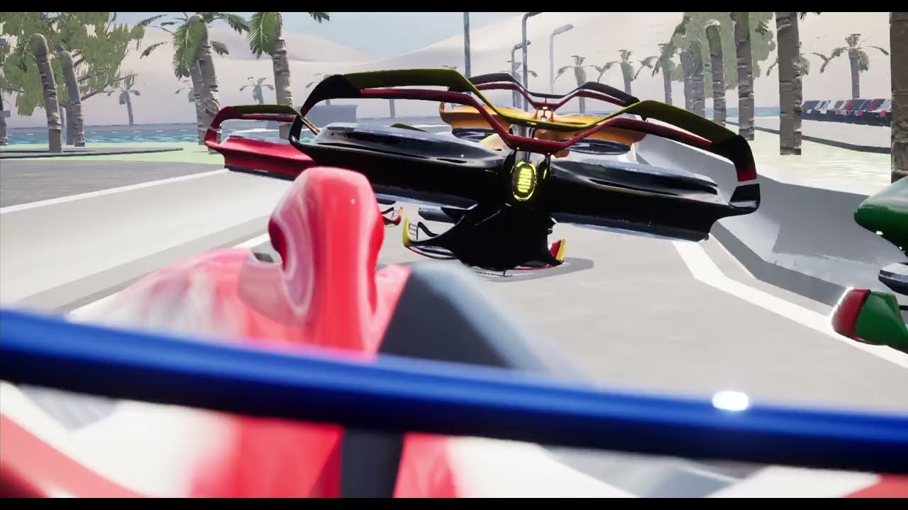 Spectacular Flying Racing Car - S11 by MACA