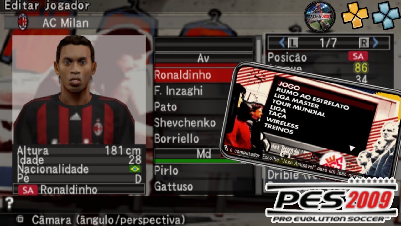 Download PES 2009 PSP/PPSSPP FULL LICENSE 