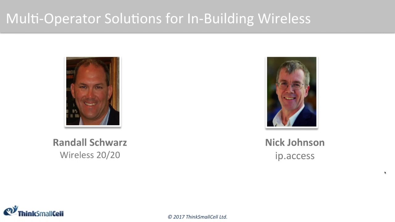 Multi-Operator Small Cell Solutions for In-Building Wireless