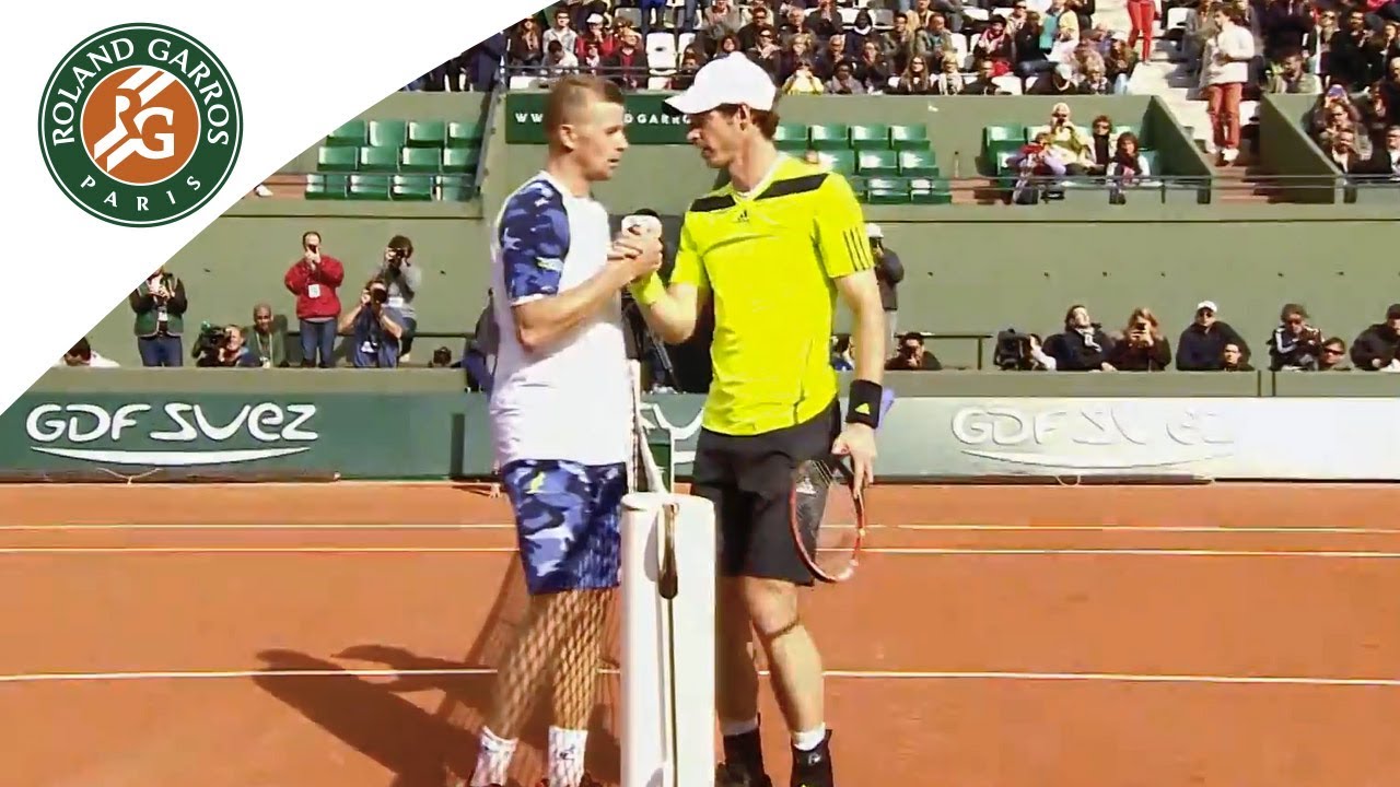 A. Murray v. A. Golubev  2014 French Open Men's R1 Highlights
