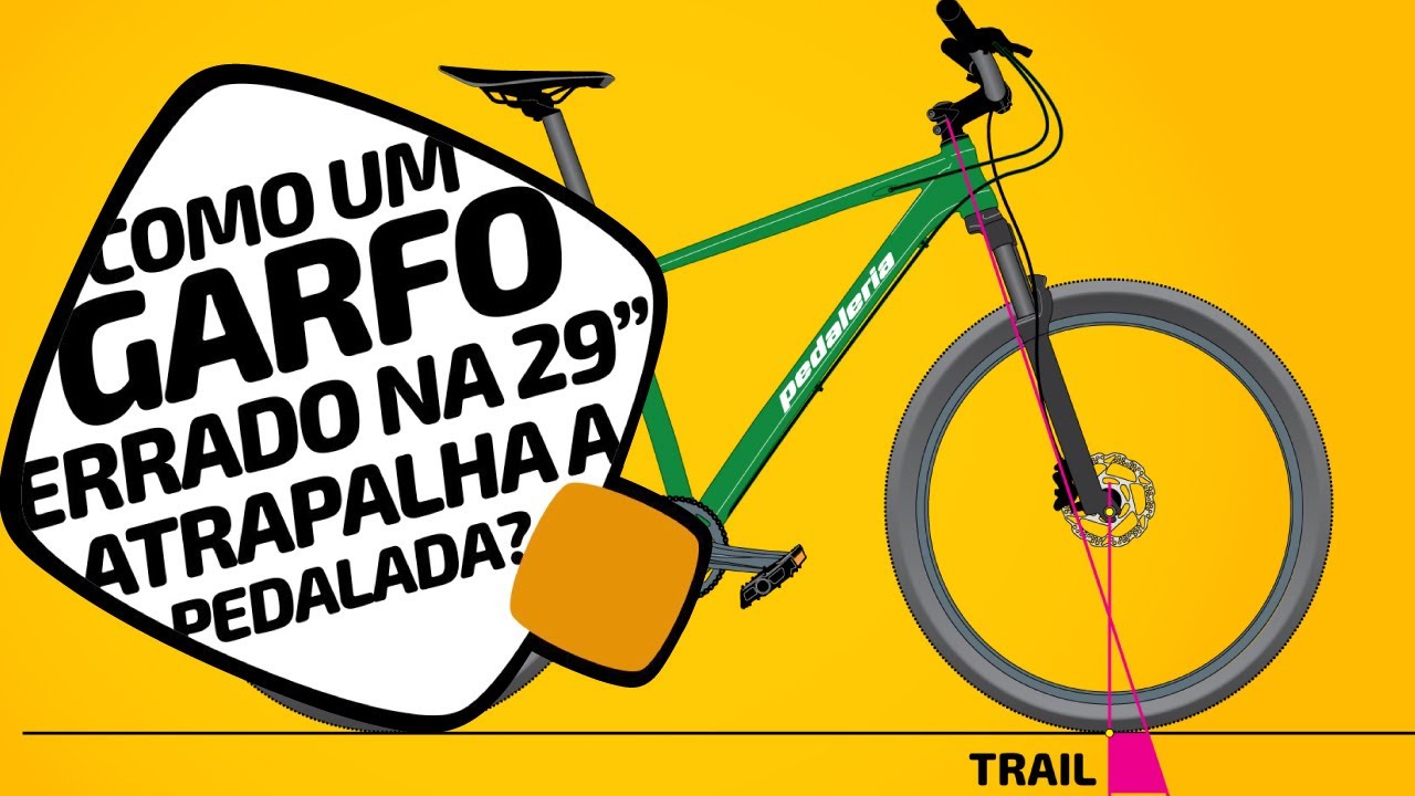 Como um garfo errado na bike aro 29 pode atrapalhar o seu pedal? Pedaleria explica.