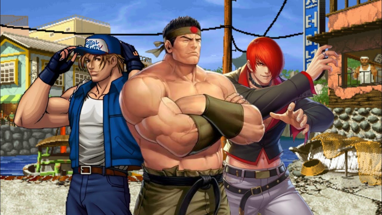 KOF 98 COMBO - Terry Daimon iori gameplay ( arcade game) 