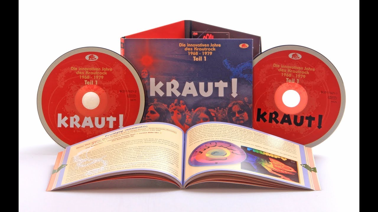 Kraut!: Teil 1 - KRAUT! - Die innovativen Jahre des Krautrock 1968-1979 (2-CD) - Bear Family