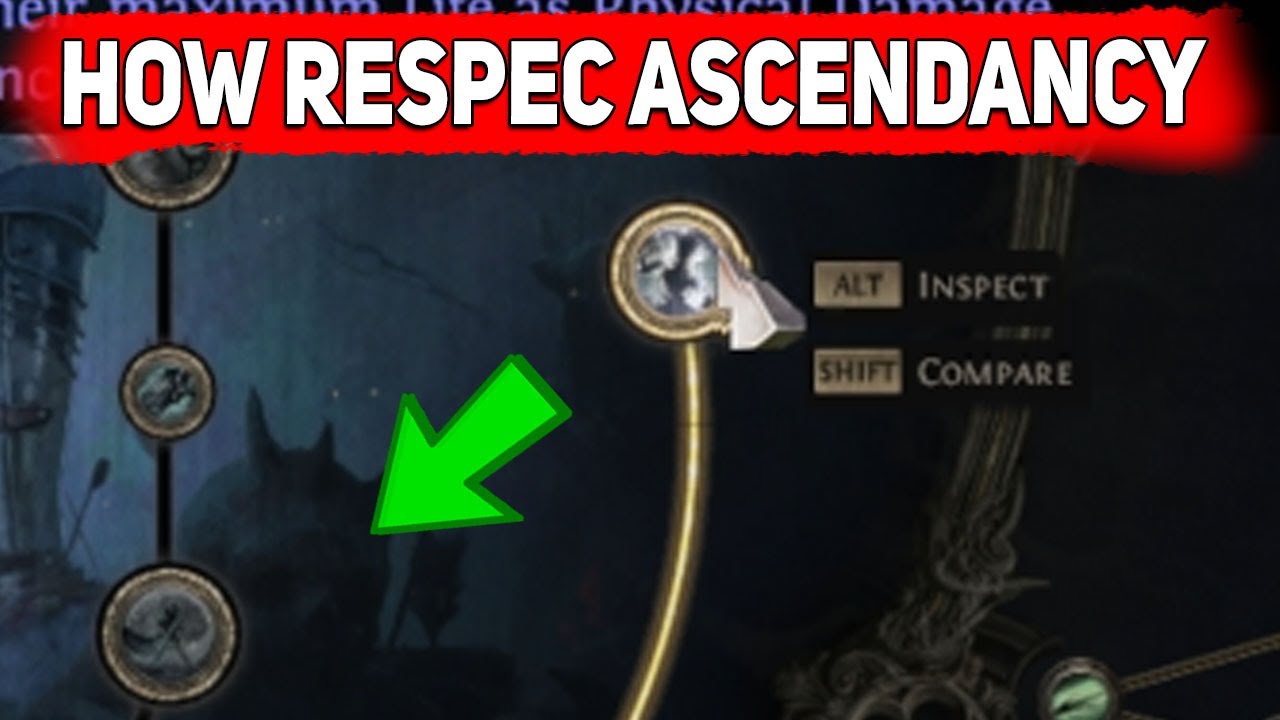 Path Of Exile 2 How To Respec Ascendancy Points, PoE 2 How To Change Ascendancy Class