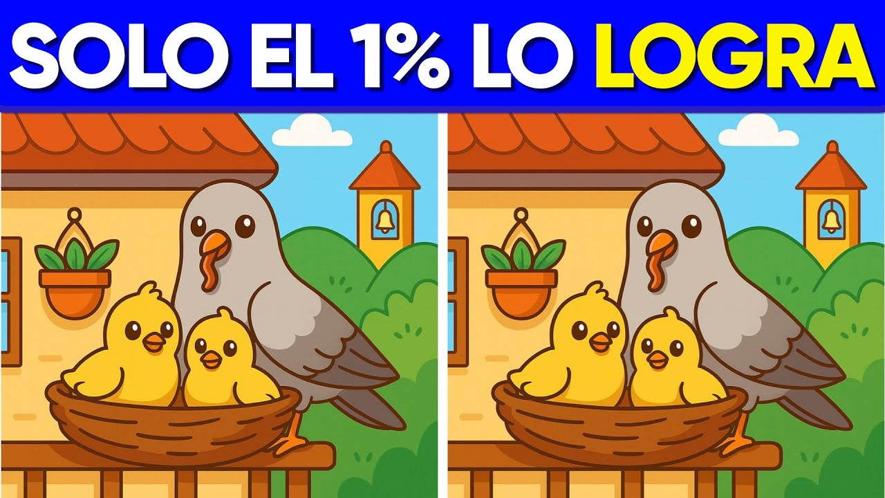 ¿Eres un Genio en la Observación? 🪺☀️🐝 Find 3 Differences 🧠 MENTAL QUIZ