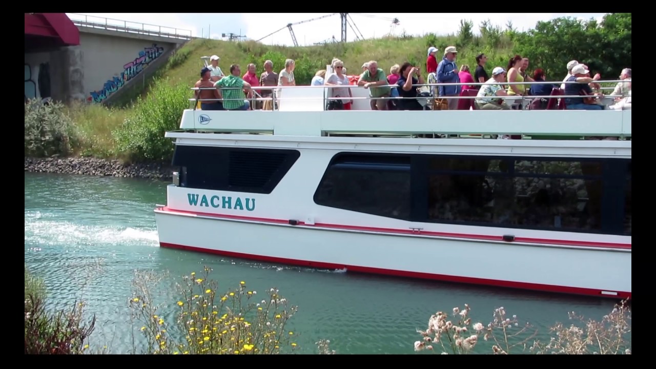 Durch die Kanuparkschleuse zum Störmthaler See