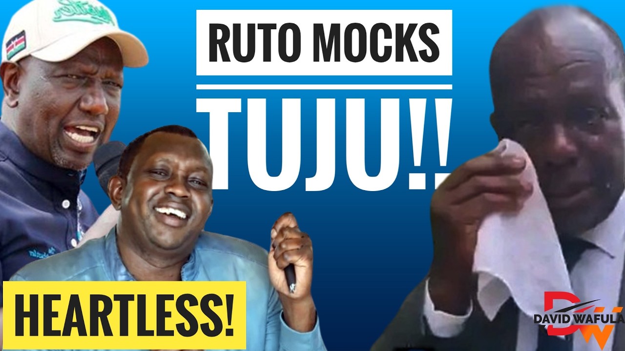 WICKED RUTO ALLIES LAUGH AS THIS HAPPENS TO TUJU!