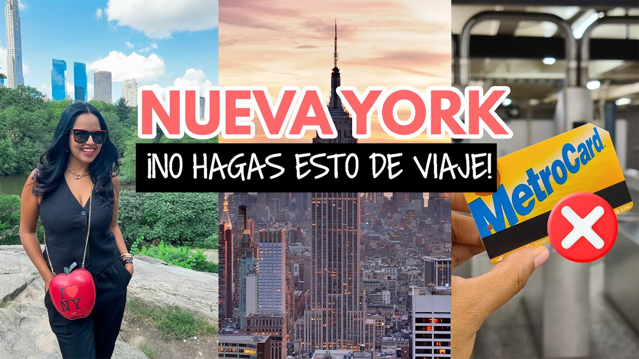 Errores al viajar a Nueva York
