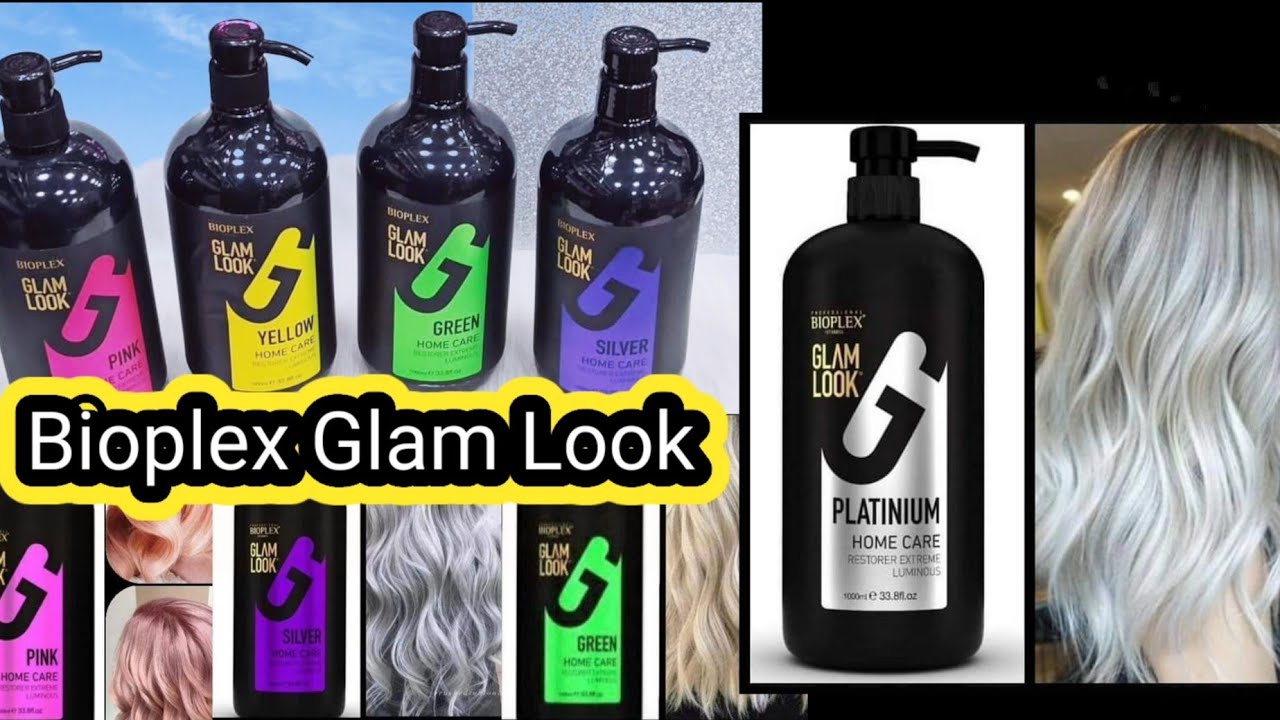 خرجي اللون وحدك فالدار🌸 مع مصحح اللون تونر bioplex Glam look🌸من اليوم نسي الألوان المزعجة🌸