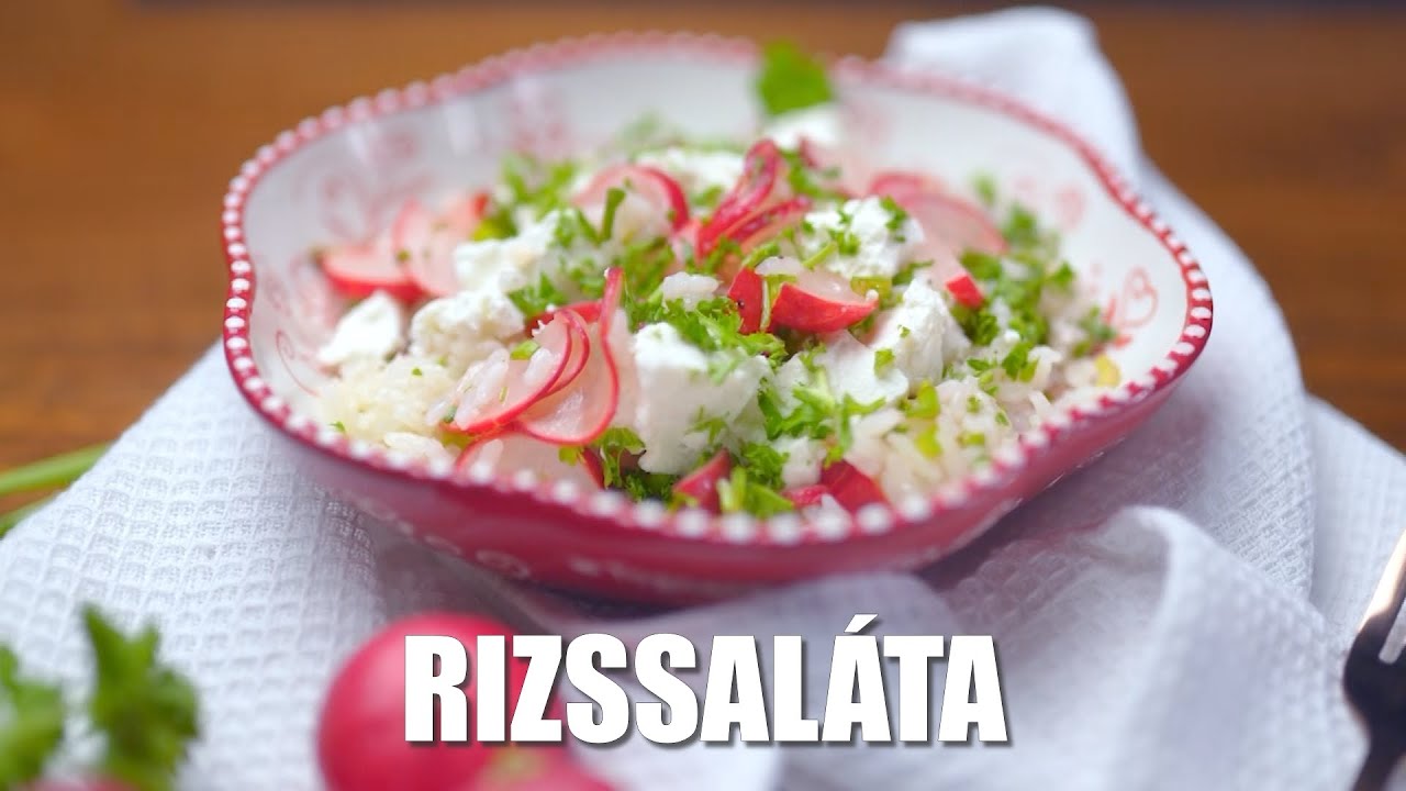 Rizssaláta Borbás Marcsi konyhájából