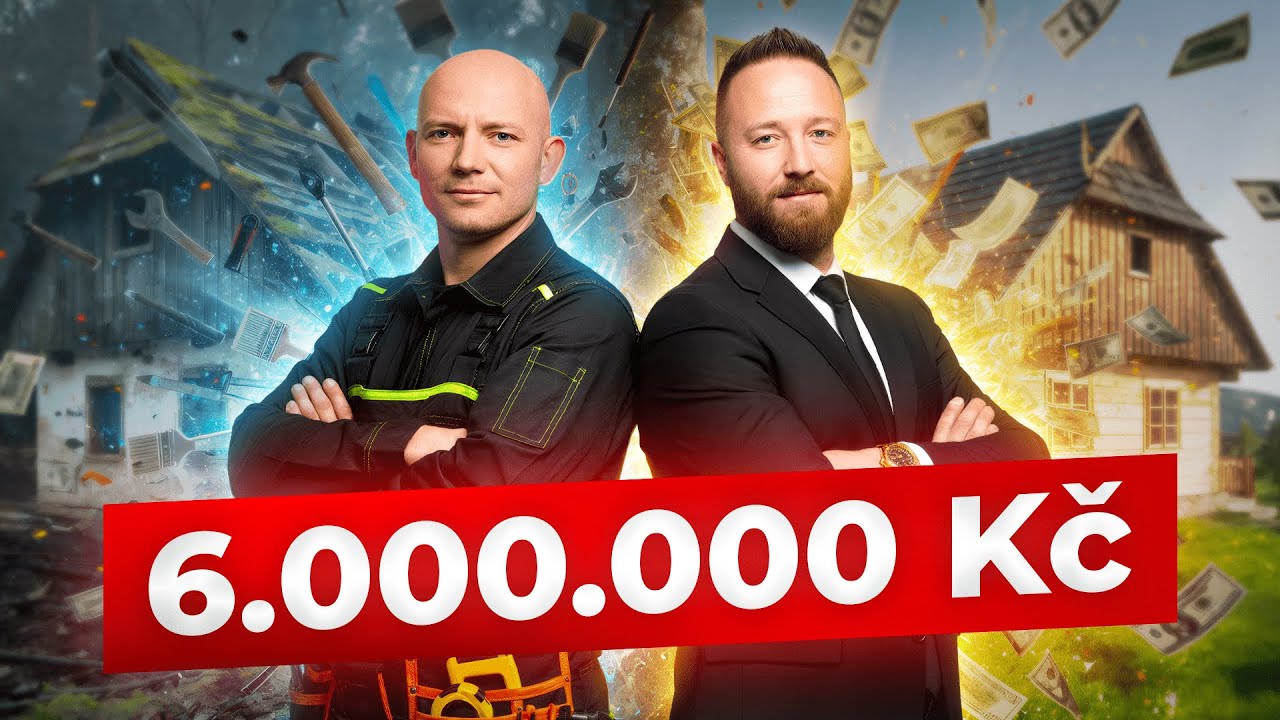 Jak VYDĚLAT 6 MILIONŮ na rekonstrukci staré roubenky?
