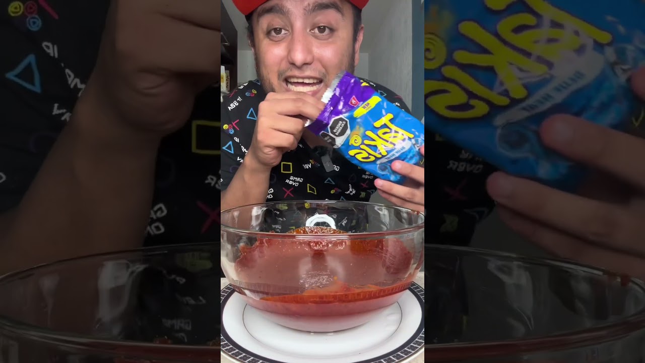 La botana m&aacute;s picosa del mundo #algotranqui #mukbang #comida #humor