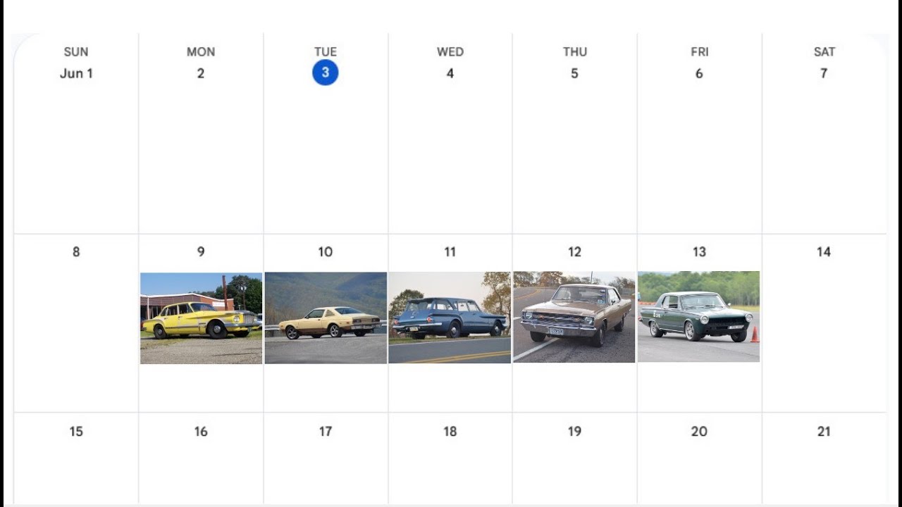 Driving a Different Slant 6 Powered Vehicle to Work Every Day of the Week