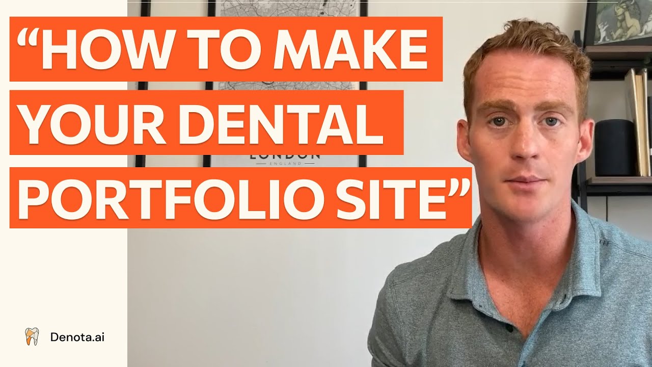 How To Make A Dental Portfolio Site (Using Denota)