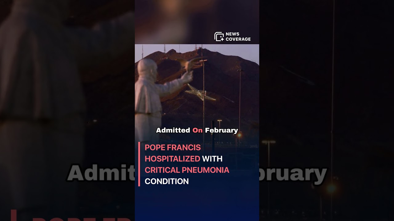 Pope Francis Hospitalized with Critical Pneumonia Condition #worldnews #news