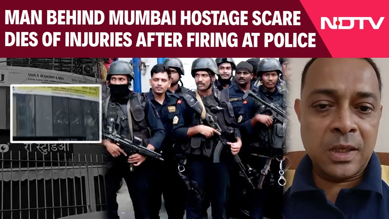 Man Behind Mumbai Hostage Scare Dies Of Injuries After Firing At Police