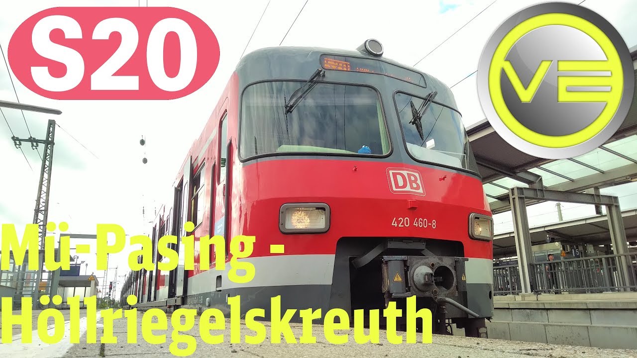 ET420 auf der S20 nach Höllriegelskreuth - Führerstandsmitfahrt 2019
