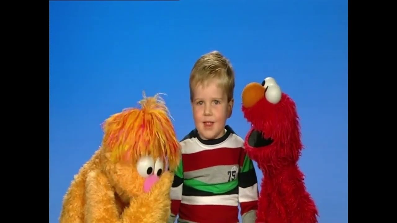 Ollie and Elmo Fuzzy Noses