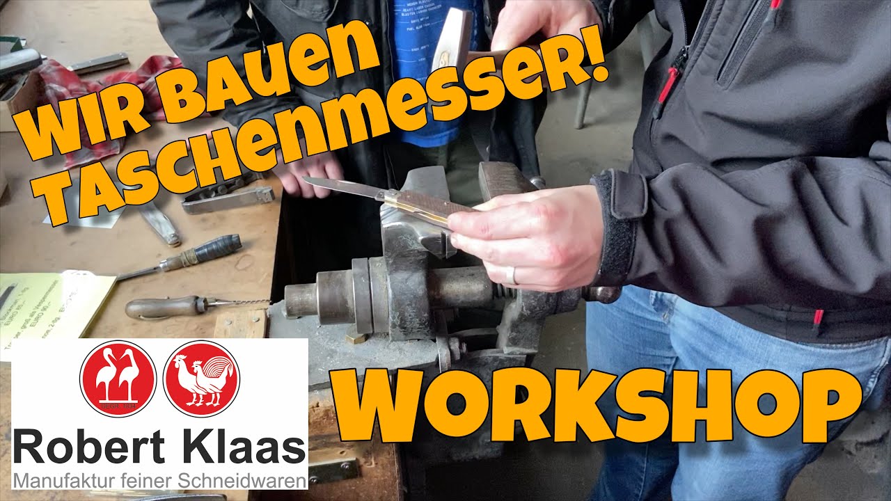 Robert Klaas Solingen — Taschenmesser-Workshop 05.10.2019