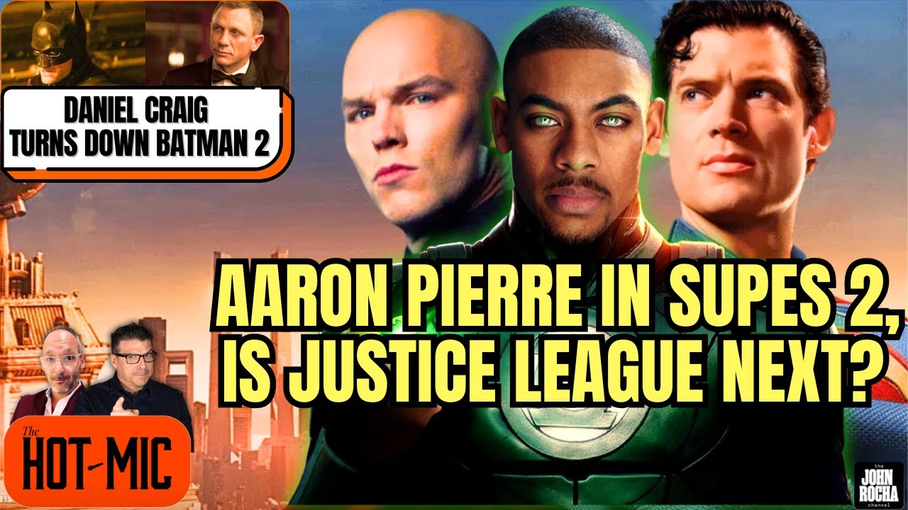 Aaron Pierre Reportedly in Man of Tomorrow, Daniel Craig Turns Down The Batman 2 | THE HOT MIC
