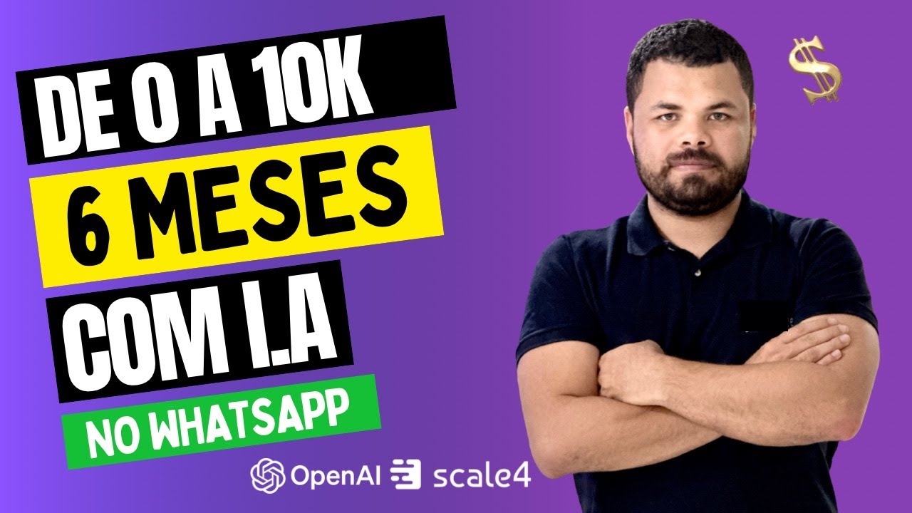 De 0 a 10 mil com inteligência artificial no WhatsApp - Sem programar