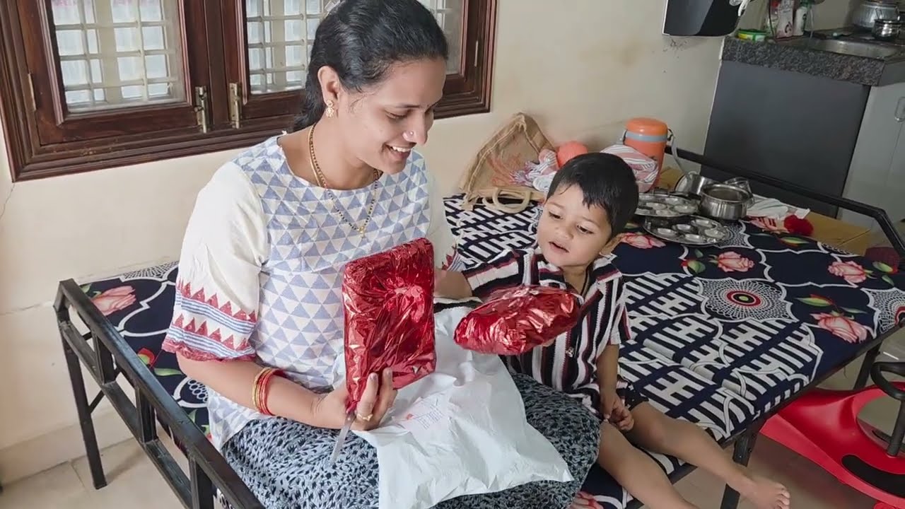 నా life లో first time మా వారికి surprise 🫢 gift 🧧 full shock 🫨 mrng routine 🥰 night వంట పెంట 😂😂
