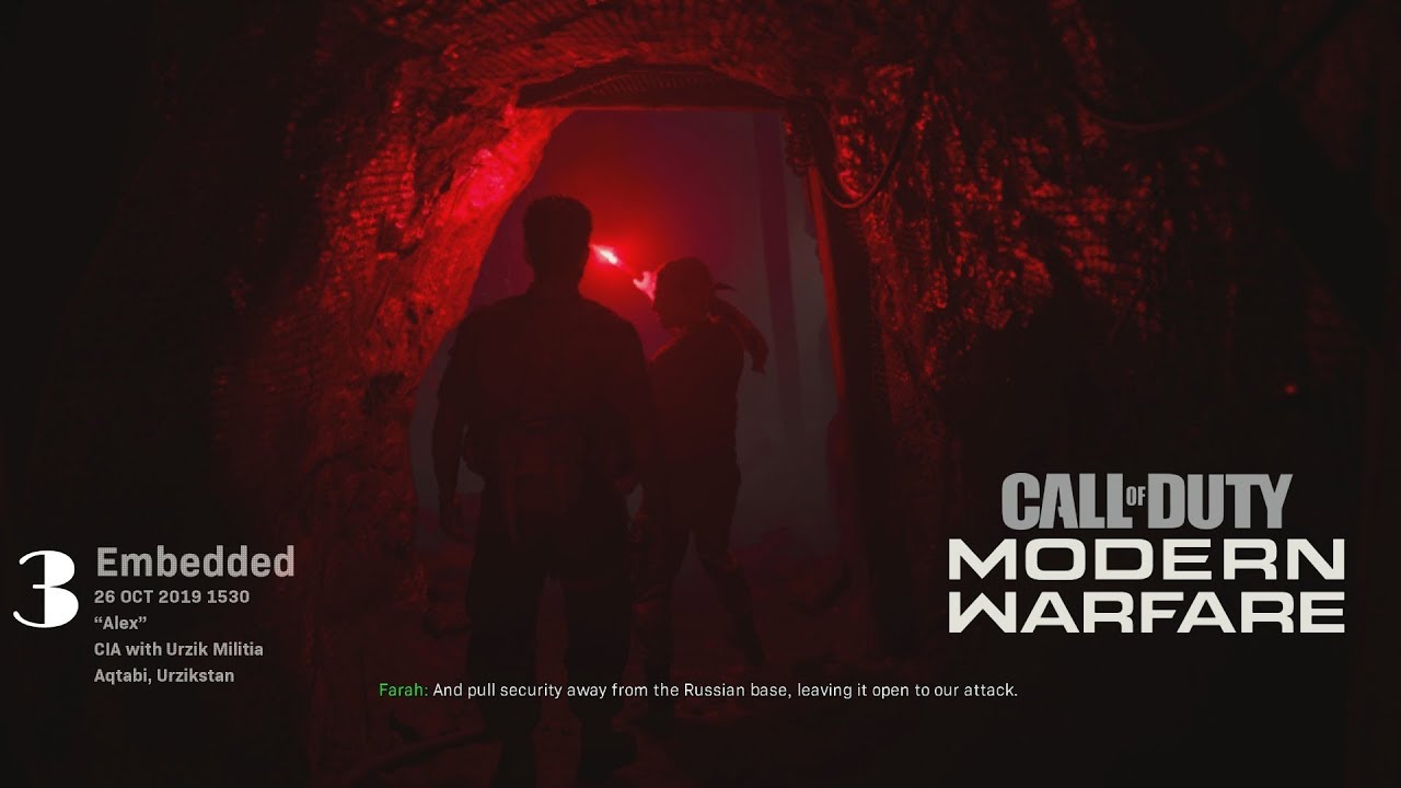 Call of Duty: Modern Warfare (2019) - Mission 3: Embedded Gameplay Walkthrough [1080p 60FPS HD]