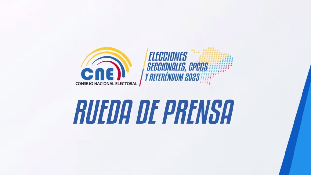 🔴 Rueda de Prensa del Consejo Nacional Electoral.