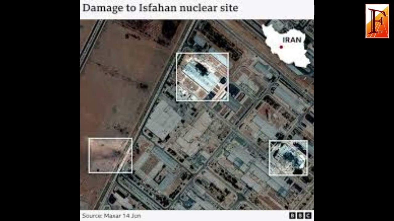 Satellite imagery reveals damage to key Iran nuclear sites