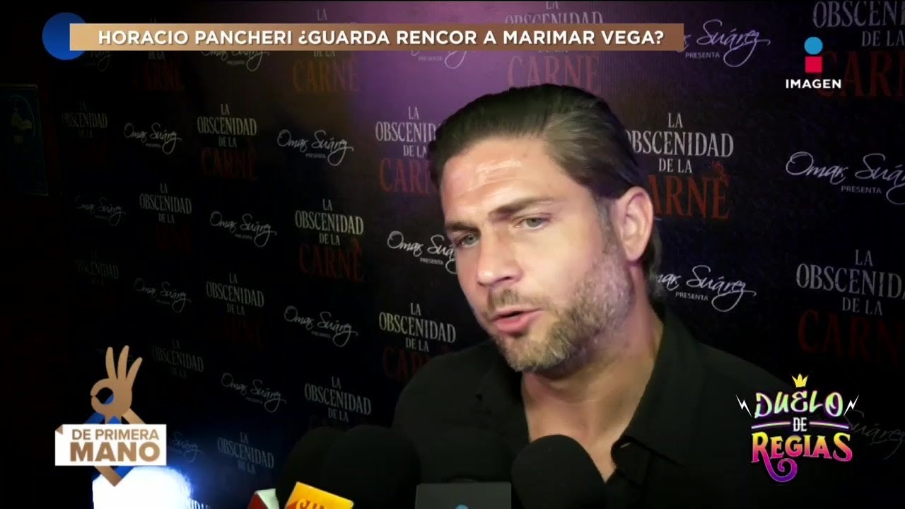 Horacio Pancheri REVELA si le guarda RENCOR a Marimar Vega tras su ruptura | De Primera Mano