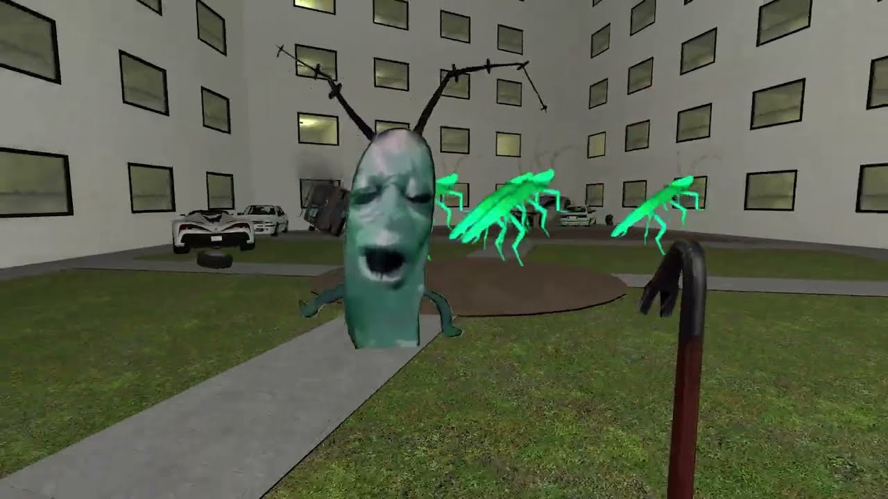 Escape Rainbow cockroach Plankton Auugh Nextbot Gmod