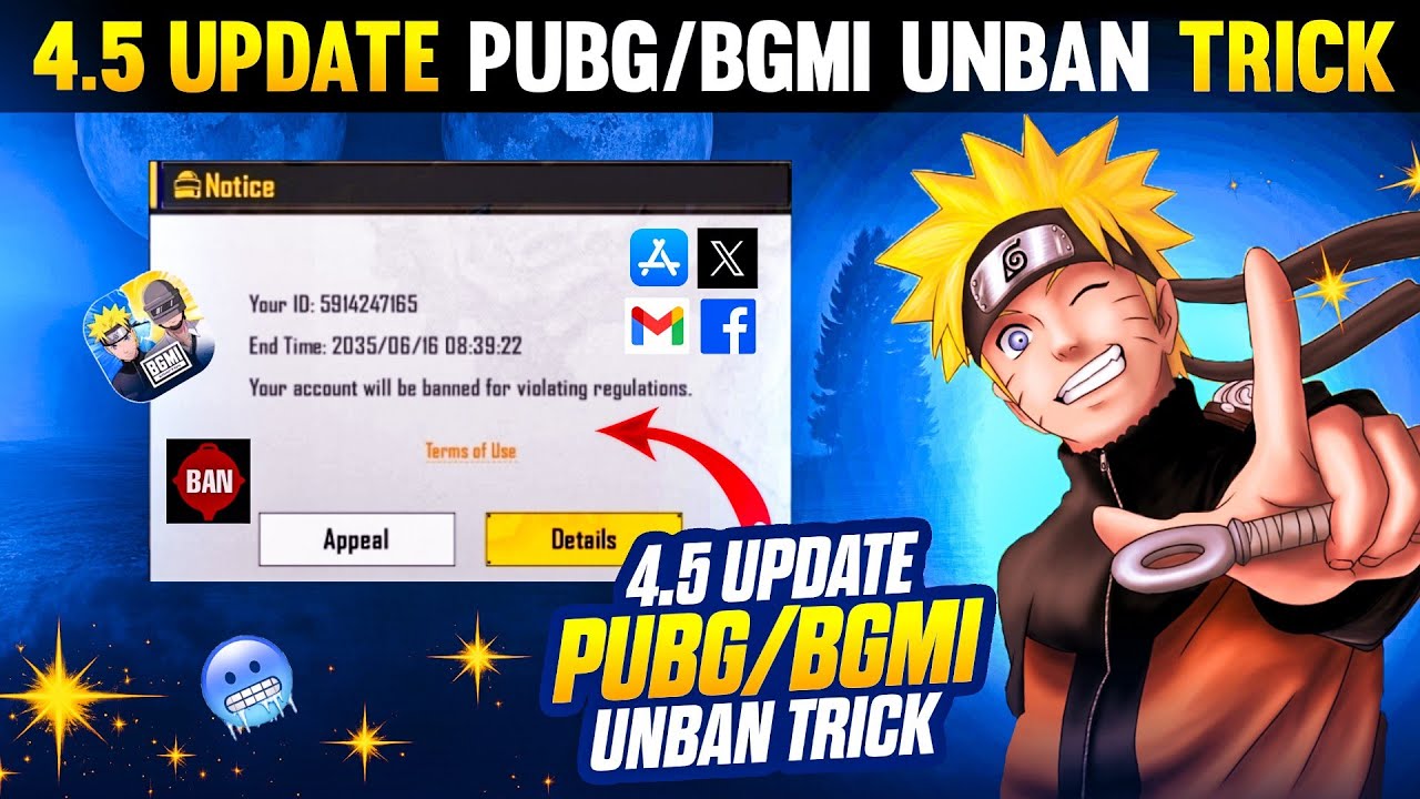 How to Unban BGMI Account | 10 Year Unban  BGMI ID | Bgmi ID Unban kaise karen | 100% Working Trick