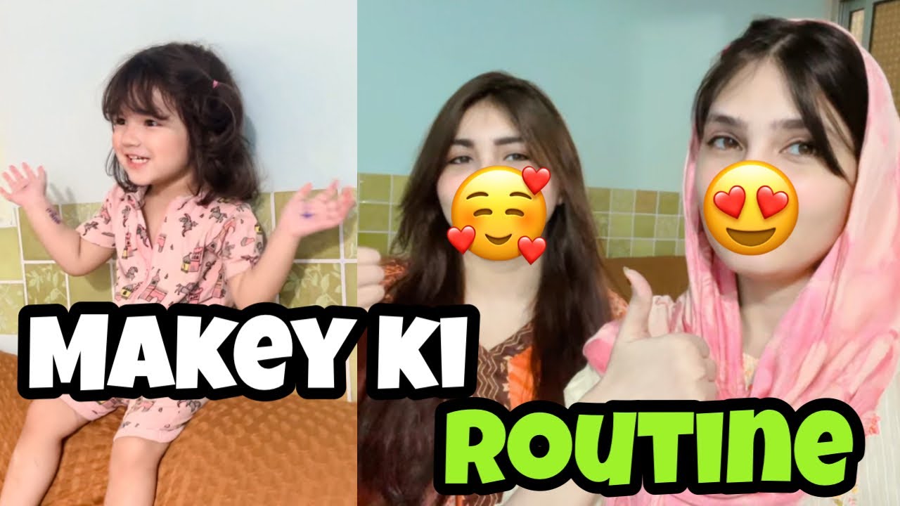 Makey ki routine #viralvideo #funny #viralvlog #cutebaby #dailyvlog #minivlog #dailyvlog #usa #uae 