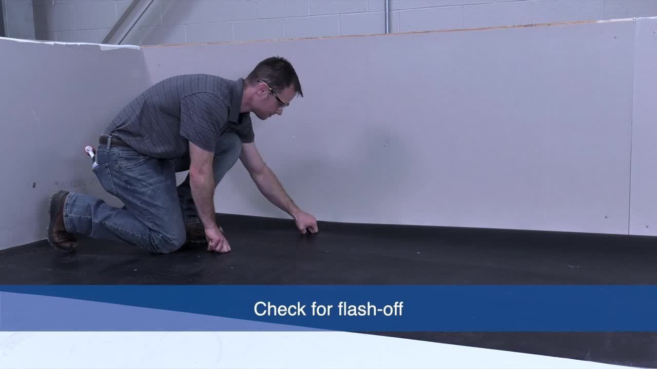 TPO Parapet/Curb Flashing with Pressure-Sensitive RUSS (U-12B)