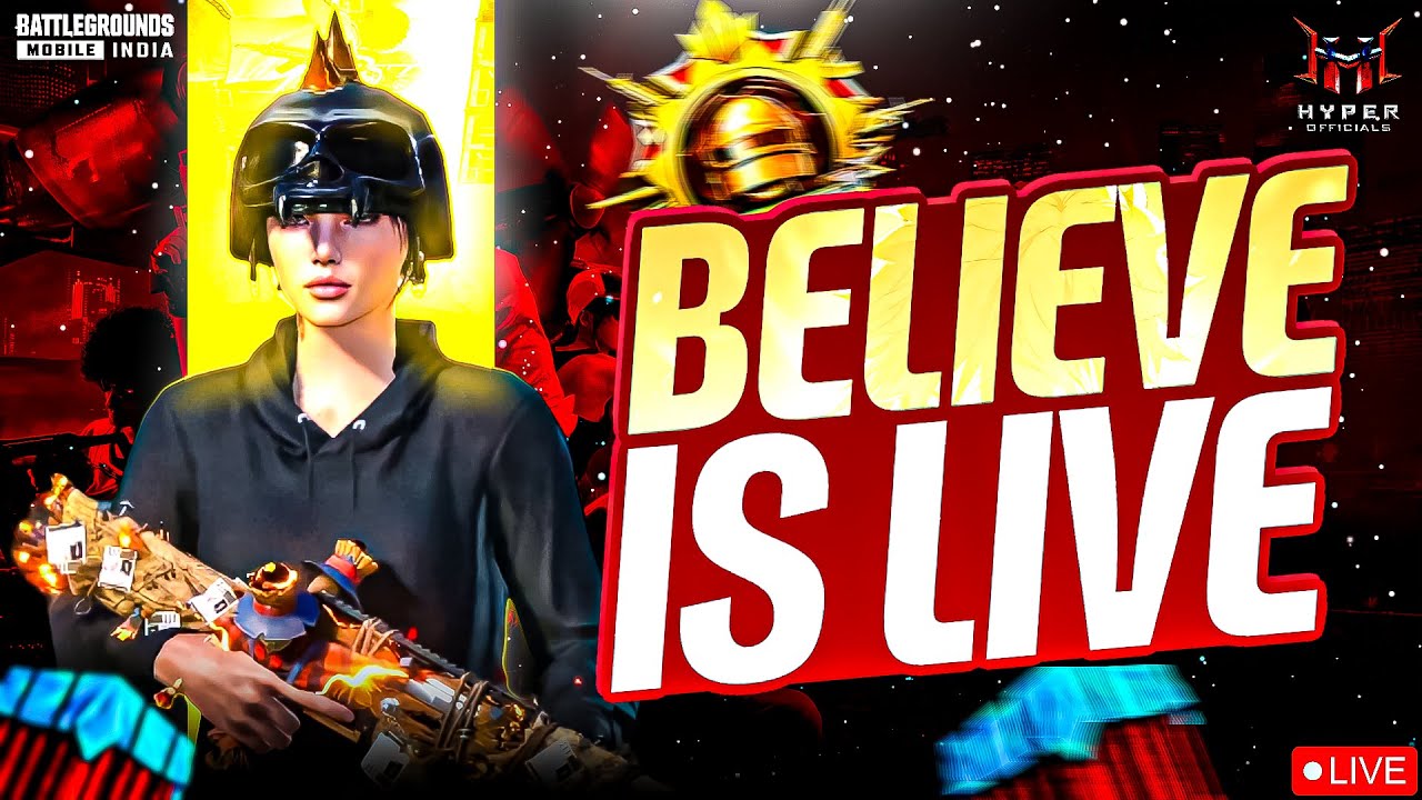 CONQUEROR DONE 👍 ROAD TO TOP 100🔥 | BGMI LIVE |   |BGMI LIVE | BELIEVE is LIVE |