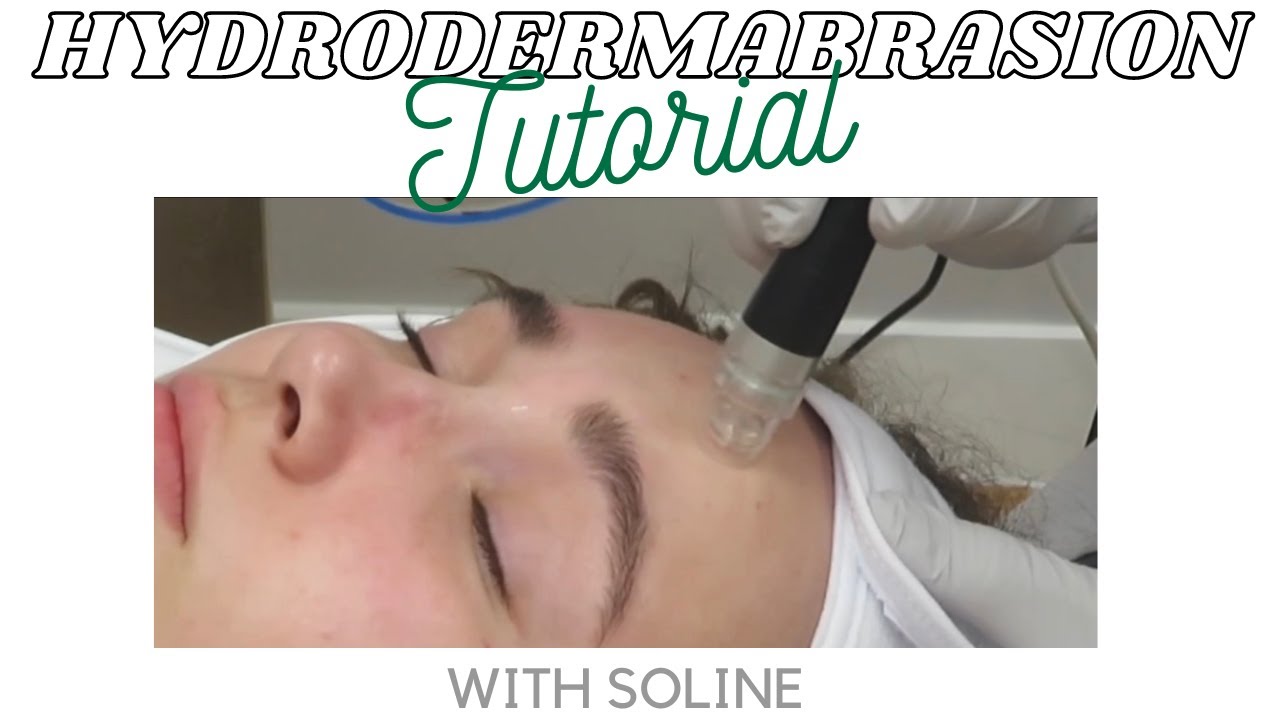 Учебное пособие по гидродермабразии | Как проводить гидродермабразию | Hydro Soline 4-in-1 Facial...