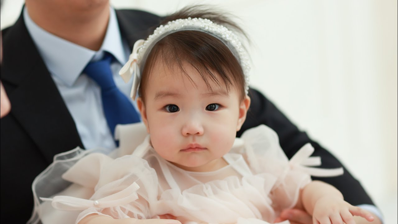 엄마가 직접만든 돌잔치 성장동영상👶🏻❤️ (차노을 Happy, 폴킴 Little Star)