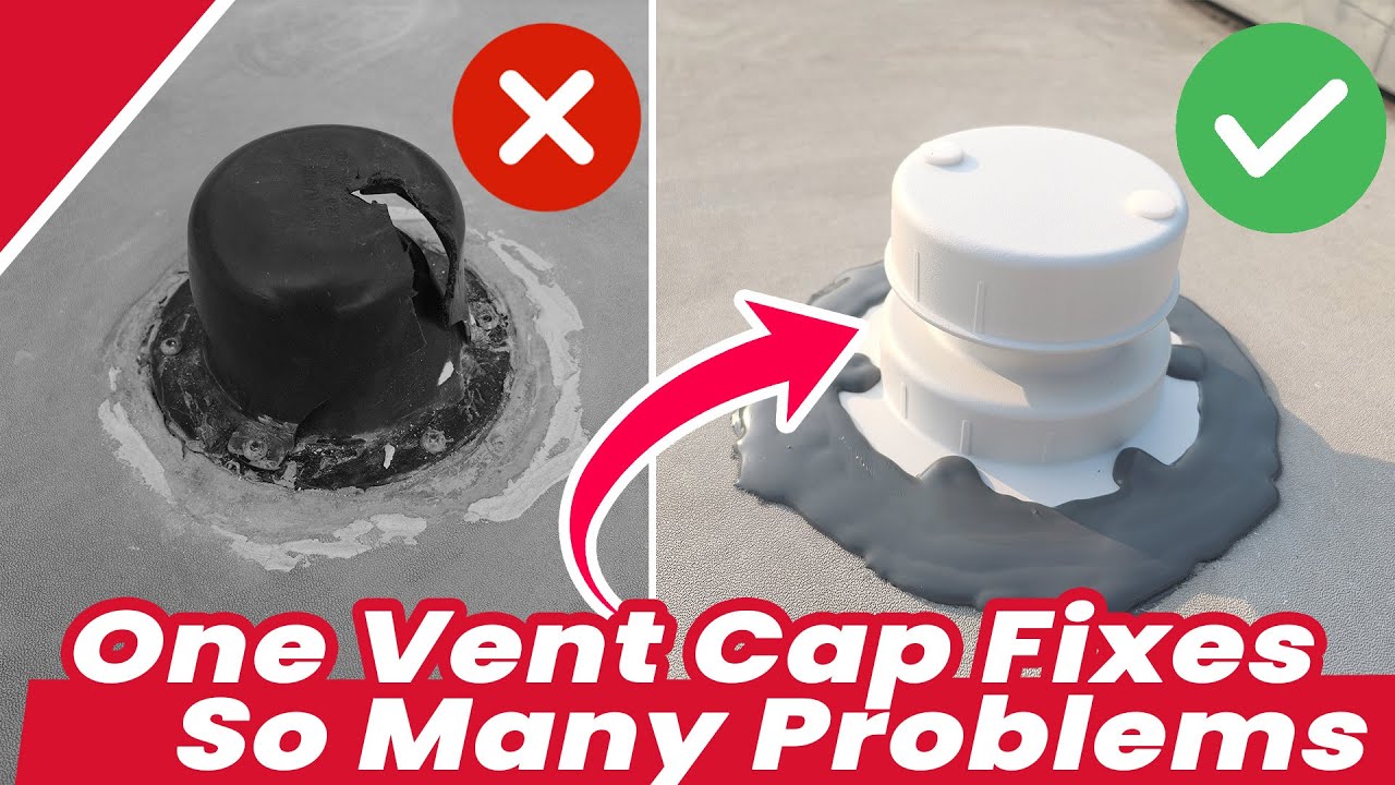 Stop Using Plastic! 🔧 This Aluminum RV Vent Cap Fixes Leaks for Good 💦