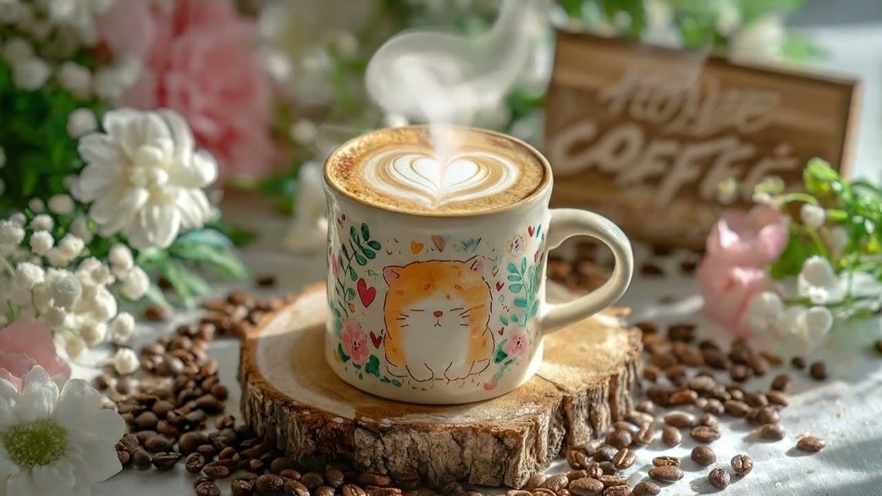 Cozy Evening Piano for Coffee & Cats ☕🐱 | Soft Café Piano Mood