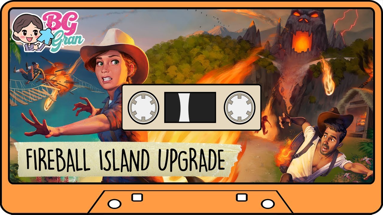 FIREBALL ISLAND BOARD GAME UPGRADE REPAINT - Simple paint job to make Fireball Island pop!