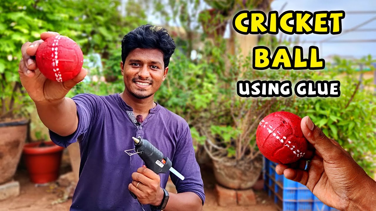 How to Make Cricket Ball at Home | Glue Stick இருக்கா அப்போ Jumping Cricket Ball ரெடி!