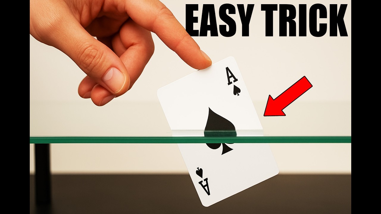 Card Through Glass - LEARN In 3 Minutes | REVEALED