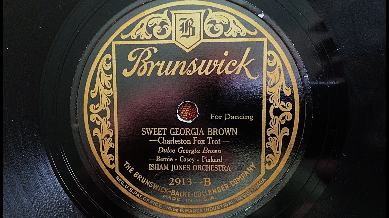 Isham Jones Orchestra: Sweet Georgia Brown, Charleston fox trot