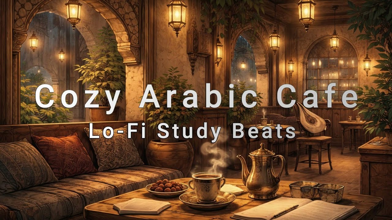 Levant Nights | ليالي الشام - Study Cafe | مقهى الدراسة - ☕ Cozy Arabic Lo-Fi Study Beats