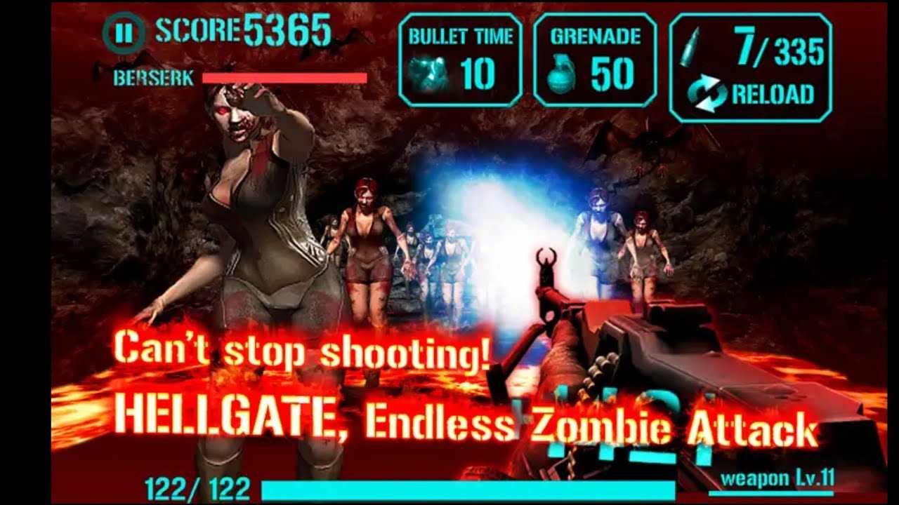 Gun Zombie:Hellgate ( Endless Zombie Attack ) - #2